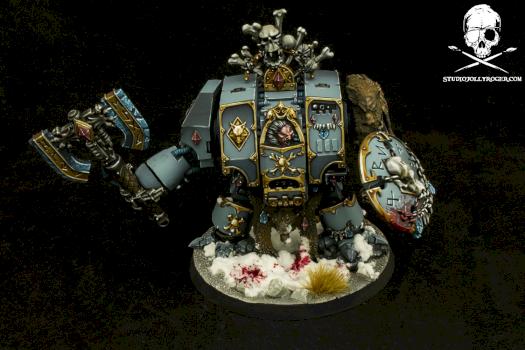 Space Wolves Venerable Dreadnought by Jolly Roger Studio