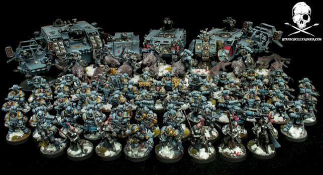 space wolves by Jolly Roger Studio