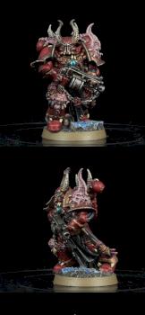 Crimson Slaughter Chaos Marine by Dark Seraph