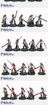 Sisters Davidians Troops 3 by MadFlyArtStudio