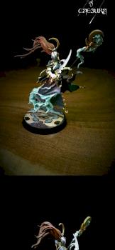 Silver Tower - Mistweaver Saih by The Art of Caesura