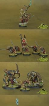 Skaven Army from Spire of Dawn by Mad Crow Studio
