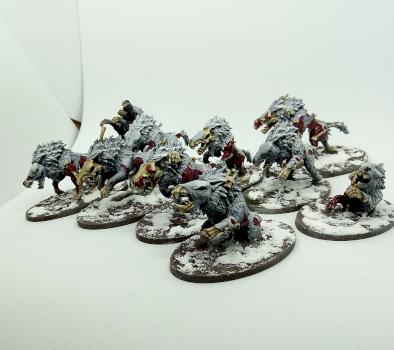 Spectral wolves by Bloodwarpainter