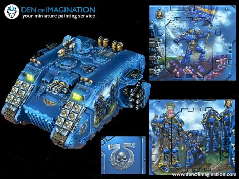 Land Raider by DEN of IMAGINATION