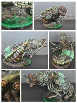 Nurgle Siege Worm by yravalet