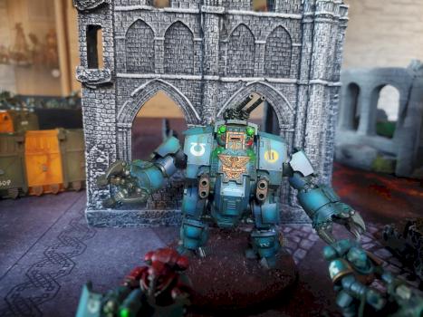 Ultramarines Brutalis Dreadnought by dogparry
