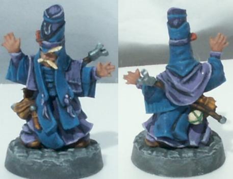 Gnome / Dwarf Sorcerer by Chocolate Thief