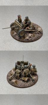 US M3A1 37mm Light AT Gun by gowestover