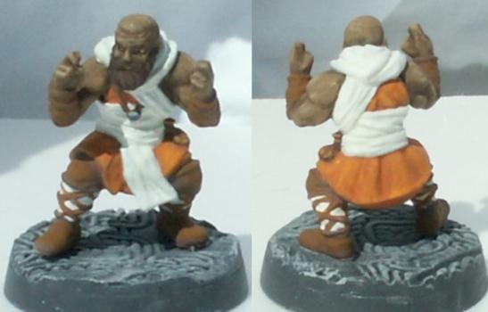 Dwarf Monk by Chocolate Thief