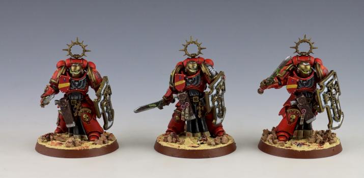 Blood Angels Bladeguard Veteran Squad by Stacks