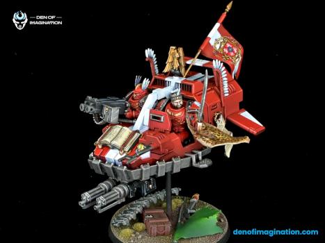 Hussar Ravenwing Talonmaster. by DEN of IMAGINATION