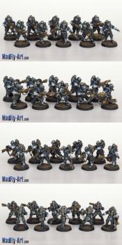 Solar Auxilia Flamer Section by MadFlyArtStudio