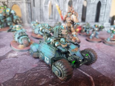 Warhammer 40k Ultramarines by dogparry