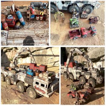 Muthaship details - Post Apoc Mobile Repair Bay by Clanmac