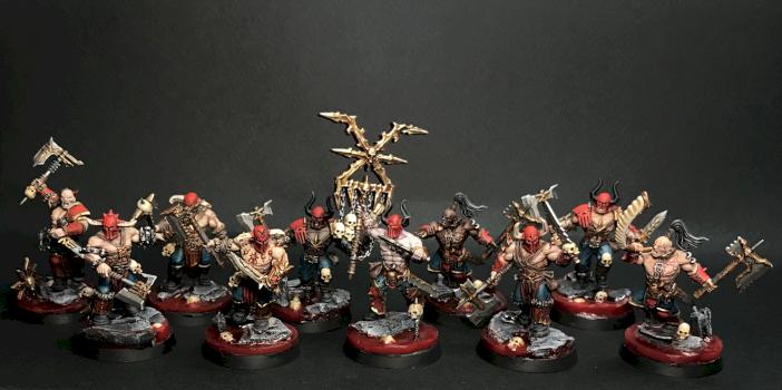Bloodreavers Blades of Khorne by Arteomis