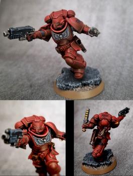 Blood Angels Intercessor by JFabini