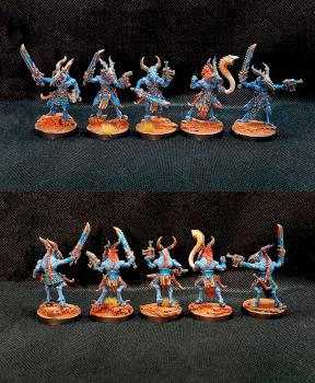 Tzaangors by Arcllet