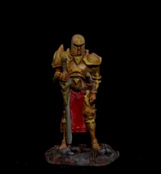 Yellow Paladin Knight by uciljean