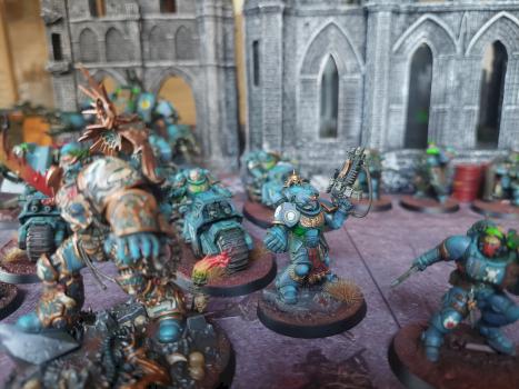 Warhammer 40k Ultramarines by dogparry