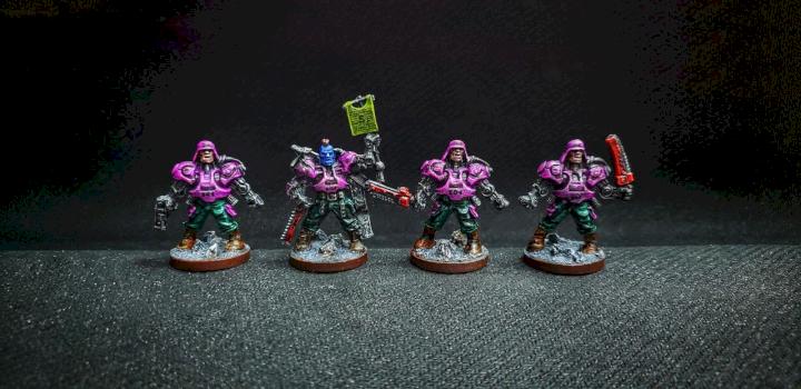 Light Cybernetic Infantry Squad by Mavernoncraft.almaty