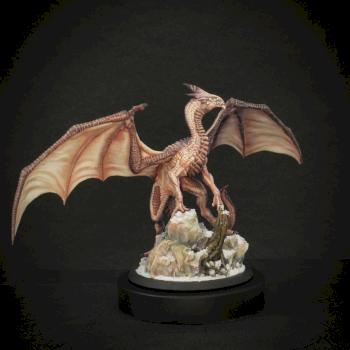 Snow Dragon by Goldfinch_Minis