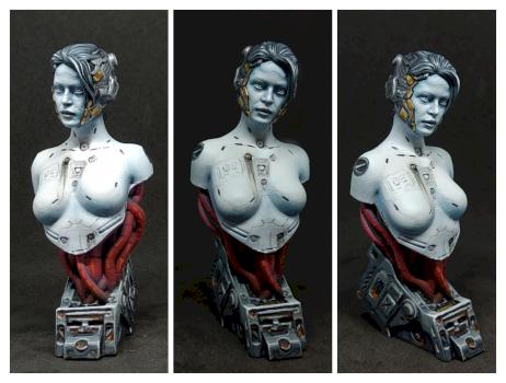 Cyber Woman Bust by HerMer