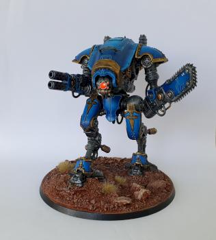 Imperial Knight: Armiger Warglaive by ovaaq
