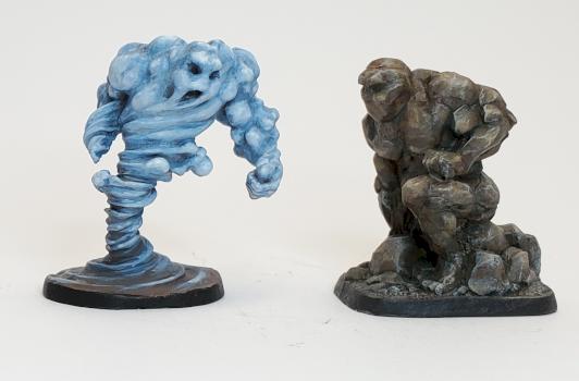 TSR Elementals by DirtPriest