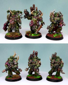 Plague marines squad 2 by RAFF
