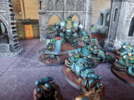 Brutalis Dreadnought Ultramarines by dogparry