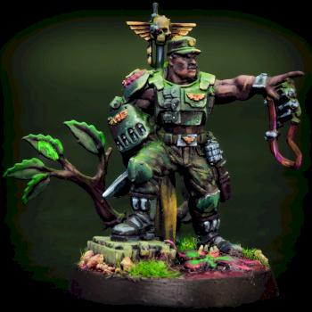 Catachan Colonel by mr nobody116