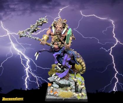 Dragon Ogre Shaggoth by Deamonslayer