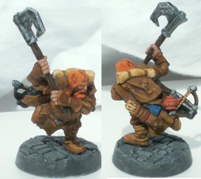 Dwarf with Axe by Chocolate Thief