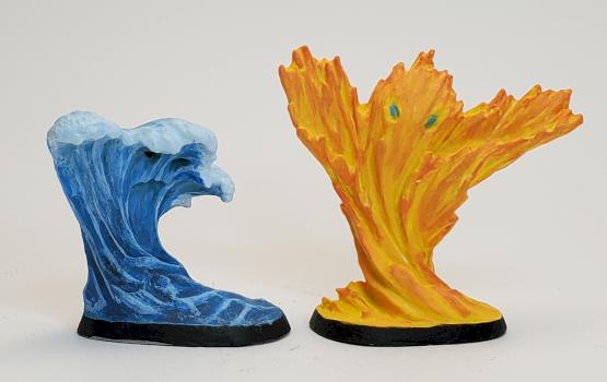 TSR Elementals by DirtPriest