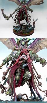 Mortarion Deathguard's primarch by RAFF