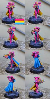 Pansexual pride sister of battle by CerberusXt