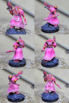 Space Marine Space Maid by CerberusXt