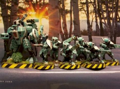 My First Firewarrior Squad. by McCoy