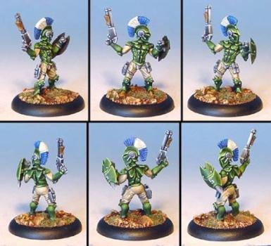 Imperial Infantry AI110 Shotgun & Shield by ApocalypseMiniatures