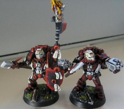 2 'grey' knights by Exodite sverige