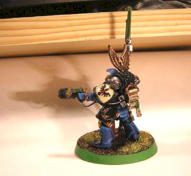 Side view of My Blood Raven Librarian by deusmex