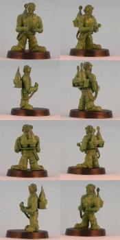 Fish-Dog Workshop Sculpted Grumb's Dwarven Inventor by Itchy