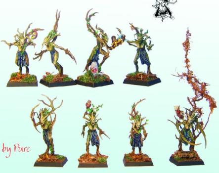 Wood Elves Dryads by Purc