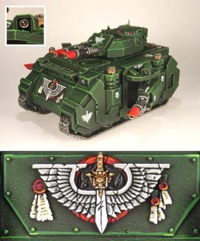 Dark Angel Space Marine Predator by Spartanacus