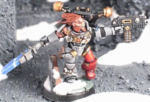 Mark of the Wulfen Wolf Guard Pack Leader by fong242