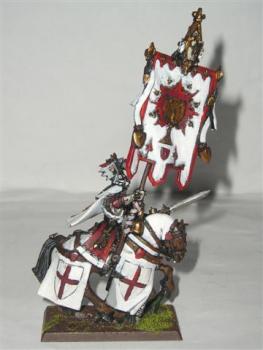 knight on horse with banner by Stormtrooper
