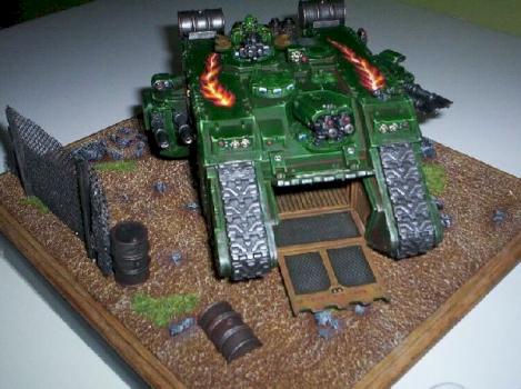 Land RAider Salamander (front) by dadejos