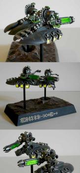 Necrons with green lights by LuckyNo.5