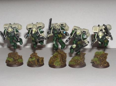 Dark Angels Space Marines by wolfclaw miniatures
