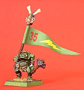 Orc Standard bearer by Black Fox